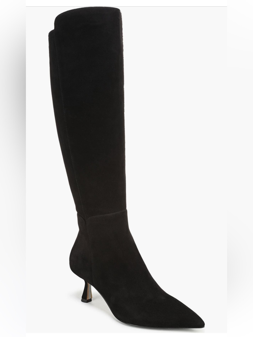 Sam Edelman Black Suede Taylin Knee High Boots NWT